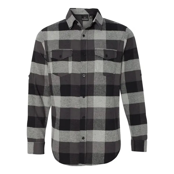 Burnside Men's Yarn-Dyed Flannel Shirt - Burnside Men's Yarn-Dyed Flannel Shirt - Image 3 of 58