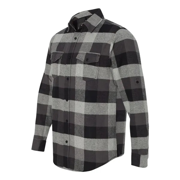 Burnside Men's Yarn-Dyed Flannel Shirt - Burnside Men's Yarn-Dyed Flannel Shirt - Image 4 of 58