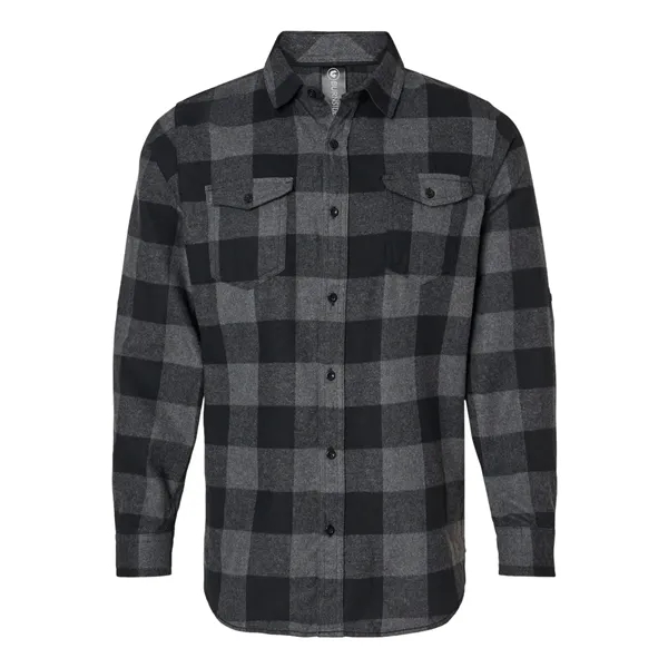 Burnside Men's Yarn-Dyed Flannel Shirt - Burnside Men's Yarn-Dyed Flannel Shirt - Image 15 of 58
