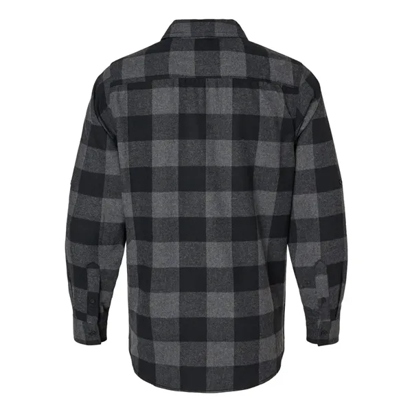 Burnside Men's Yarn-Dyed Flannel Shirt - Burnside Men's Yarn-Dyed Flannel Shirt - Image 16 of 58