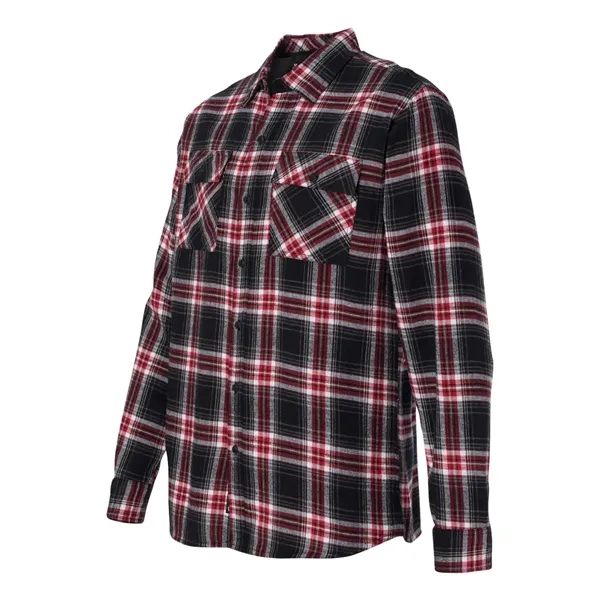Burnside Men's Yarn-Dyed Flannel Shirt - Burnside Men's Yarn-Dyed Flannel Shirt - Image 44 of 58