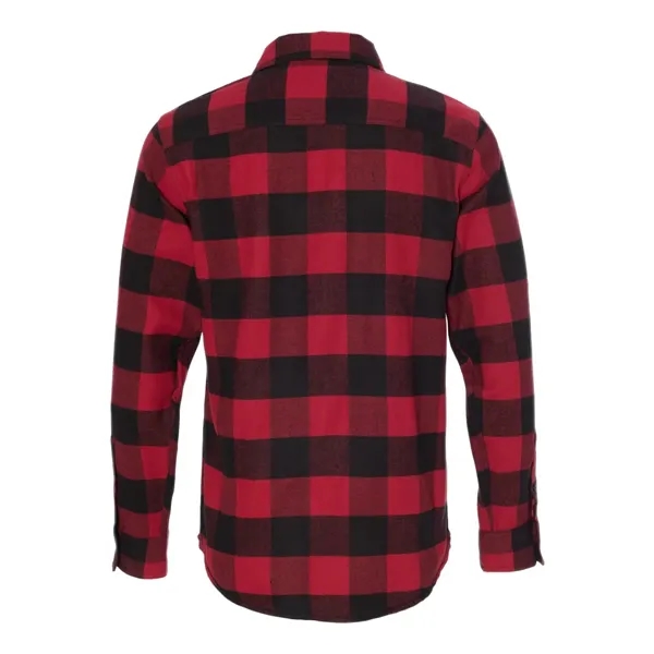 Burnside Men's Yarn-Dyed Flannel Shirt - Burnside Men's Yarn-Dyed Flannel Shirt - Image 50 of 58