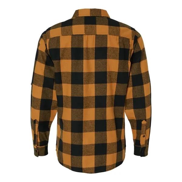 Burnside Men's Yarn-Dyed Flannel Shirt - Burnside Men's Yarn-Dyed Flannel Shirt - Image 53 of 58