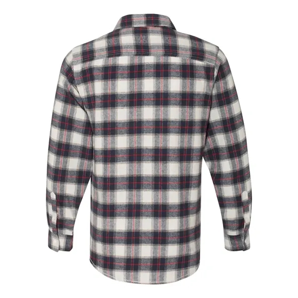Burnside Men's Yarn-Dyed Flannel Shirt - Burnside Men's Yarn-Dyed Flannel Shirt - Image 57 of 58