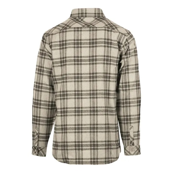 Burnside Men's Open Pocket Flannel Shirt - Burnside Men's Open Pocket Flannel Shirt - Image 8 of 14