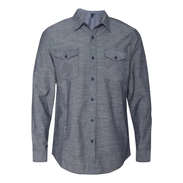 Burnside Men's Chambray Shirt - Burnside Men's Chambray Shirt - Image 1 of 6