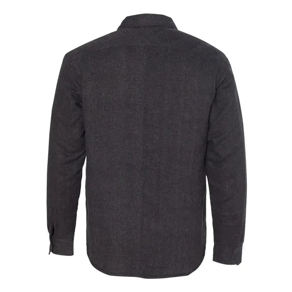 Burnside Men's Quilted Flannel Shirt Jacket - Burnside Men's Quilted Flannel Shirt Jacket - Image 6 of 13