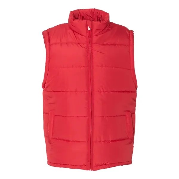 Burnside Men's Puffer Vest - Burnside Men's Puffer Vest - Image 10 of 13