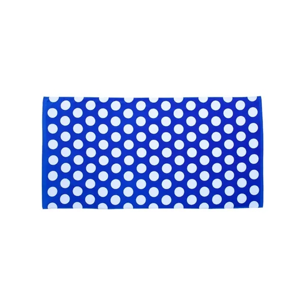 Carmel Towel Company Polka Dot Velour Beach Towel - Carmel Towel Company Polka Dot Velour Beach Towel - Image 12 of 14