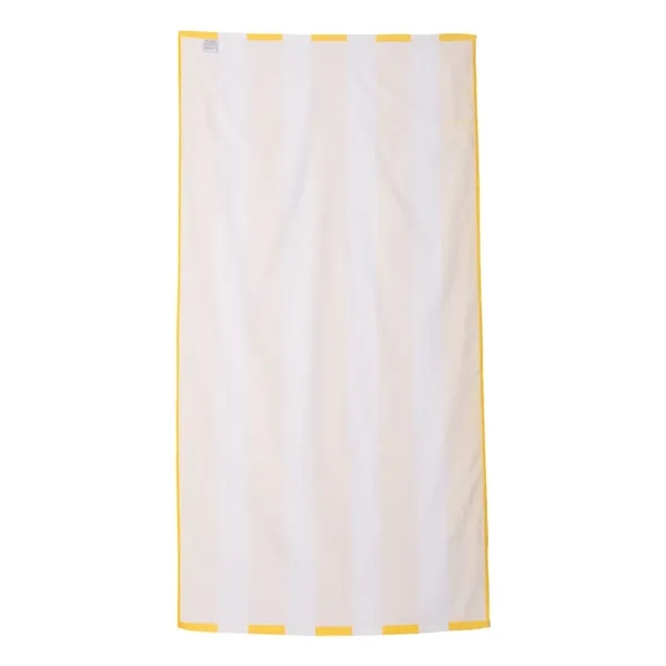 Carmel Towel Company Cabana Stripe Velour Beach Towel - Carmel Towel Company Cabana Stripe Velour Beach Towel - Image 8 of 8