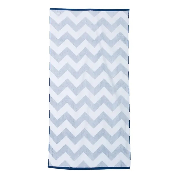 Carmel Towel Company Chevron Velour Beach Towel - Carmel Towel Company Chevron Velour Beach Towel - Image 2 of 6