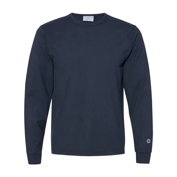 Champion Unisex Garment-Dyed Long Sleeve T-Shirt - Champion Unisex Garment-Dyed Long Sleeve T-Shirt - Image 9 of 12