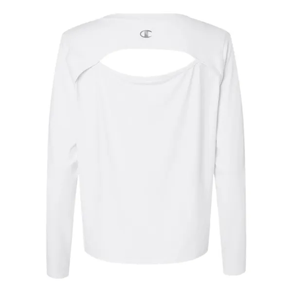 Champion Women's Sport Soft Touch Long Sleeve T-Shirt - Champion Women's Sport Soft Touch Long Sleeve T-Shirt - Image 8 of 8