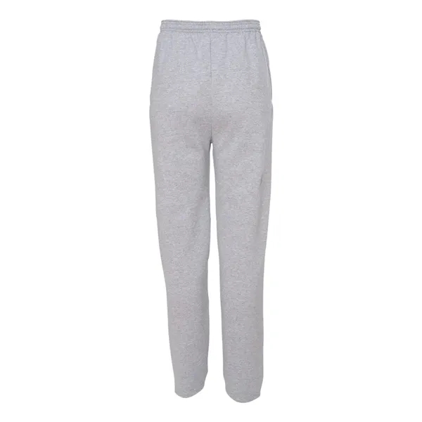 Champion Men's Powerblend® Open-Bottom Sweatpants with Po... - Champion Men's Powerblend® Open-Bottom Sweatpants with Po... - Image 6 of 9