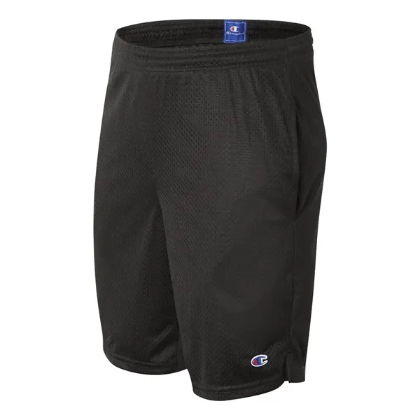 Champion Unisex Polyester Mesh 9" Shorts with Pockets - Champion Unisex Polyester Mesh 9" Shorts with Pockets - Image 11 of 21