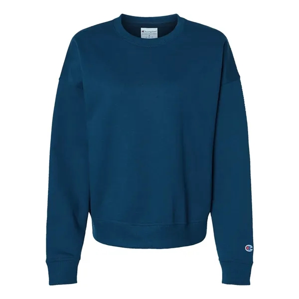 Champion Women's Powerblend® Crewneck Sweatshirt - Champion Women's Powerblend® Crewneck Sweatshirt - Image 3 of 10