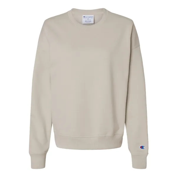 Champion Women's Powerblend® Crewneck Sweatshirt - Champion Women's Powerblend® Crewneck Sweatshirt - Image 9 of 10