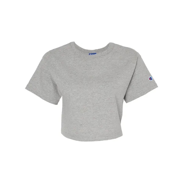 Champion Women's Heritage Jersey Crop T-Shirt - Champion Women's Heritage Jersey Crop T-Shirt - Image 5 of 8