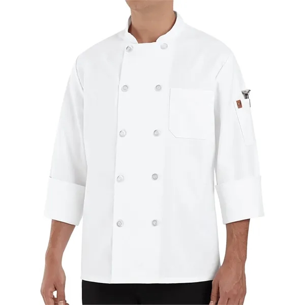 Chef Designs Ten Pearl Button Chef Coat - Chef Designs Ten Pearl Button Chef Coat - Image 0 of 1