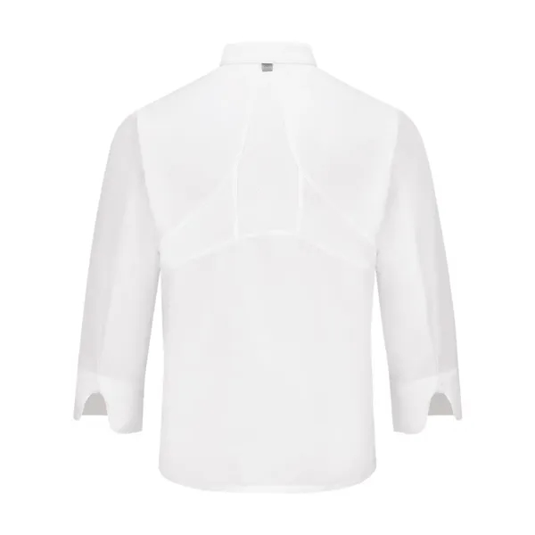 Chef Designs Mimix™ Ten Knot Button Chef Coat with OilBlok - Chef Designs Mimix™ Ten Knot Button Chef Coat with OilBlok - Image 2 of 2