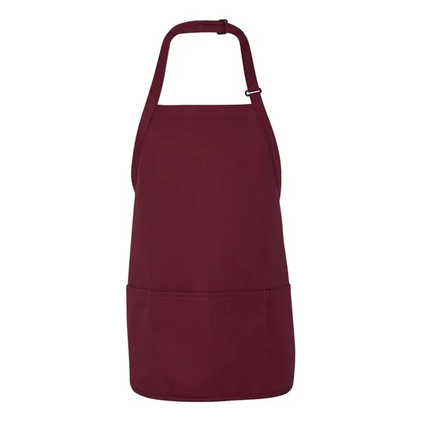 Chef Designs Short Premium Bib Apron - Chef Designs Short Premium Bib Apron - Image 0 of 4