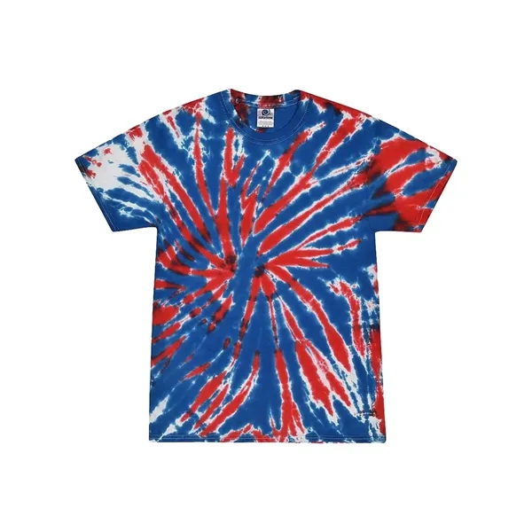 Colortone Unisex Multi-Color Tie-Dyed T-Shirt - Colortone Unisex Multi-Color Tie-Dyed T-Shirt - Image 104 of 108