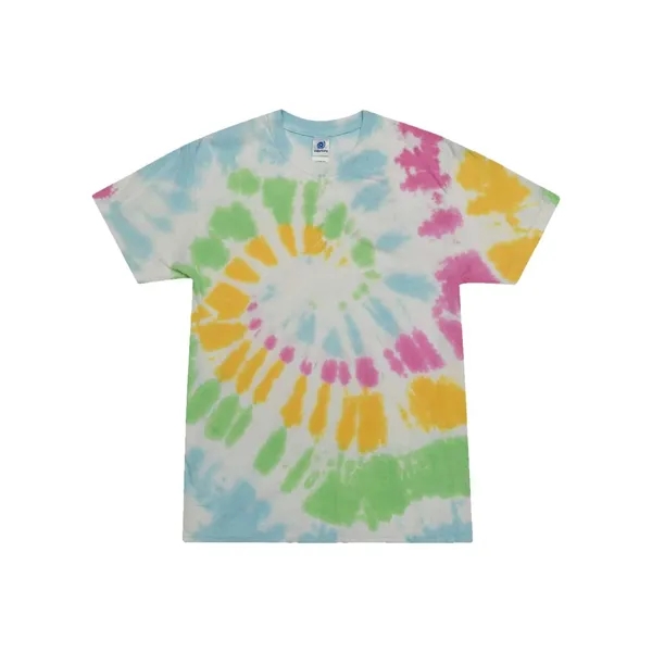 Colortone Unisex Multi-Color Tie-Dyed T-Shirt - Colortone Unisex Multi-Color Tie-Dyed T-Shirt - Image 106 of 108