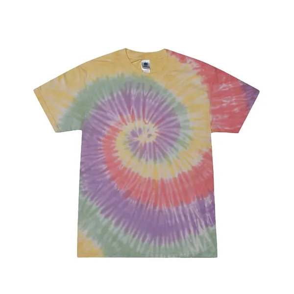 Colortone Unisex Multi-Color Tie-Dyed T-Shirt - Colortone Unisex Multi-Color Tie-Dyed T-Shirt - Image 107 of 108