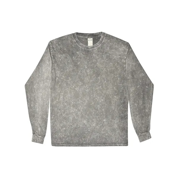 Colortone Unisex Mineral Wash Long Sleeve T-Shirt - Colortone Unisex Mineral Wash Long Sleeve T-Shirt - Image 2 of 3