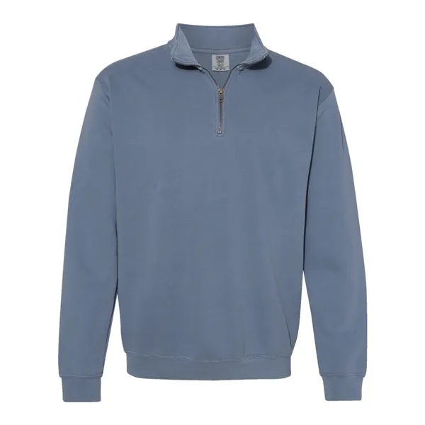 Comfort Colors Unisex Garment-Dyed Quarter Zip Sweatshirt - Comfort Colors Unisex Garment-Dyed Quarter Zip Sweatshirt - Image 1 of 12