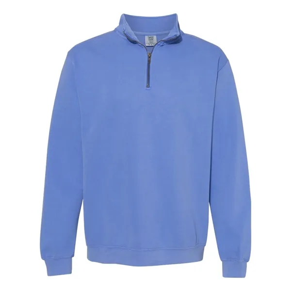 Comfort Colors Unisex Garment-Dyed Quarter Zip Sweatshirt - Comfort Colors Unisex Garment-Dyed Quarter Zip Sweatshirt - Image 5 of 12