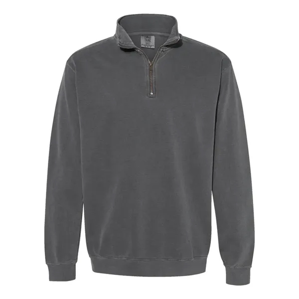 Comfort Colors Unisex Garment-Dyed Quarter Zip Sweatshirt - Comfort Colors Unisex Garment-Dyed Quarter Zip Sweatshirt - Image 9 of 12