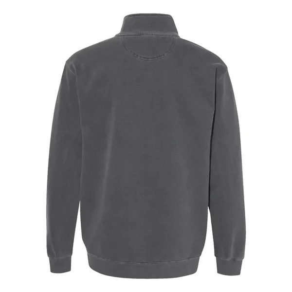 Comfort Colors Unisex Garment-Dyed Quarter Zip Sweatshirt - Comfort Colors Unisex Garment-Dyed Quarter Zip Sweatshirt - Image 10 of 12