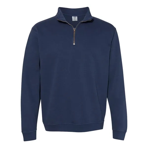 Comfort Colors Unisex Garment-Dyed Quarter Zip Sweatshirt - Comfort Colors Unisex Garment-Dyed Quarter Zip Sweatshirt - Image 11 of 12