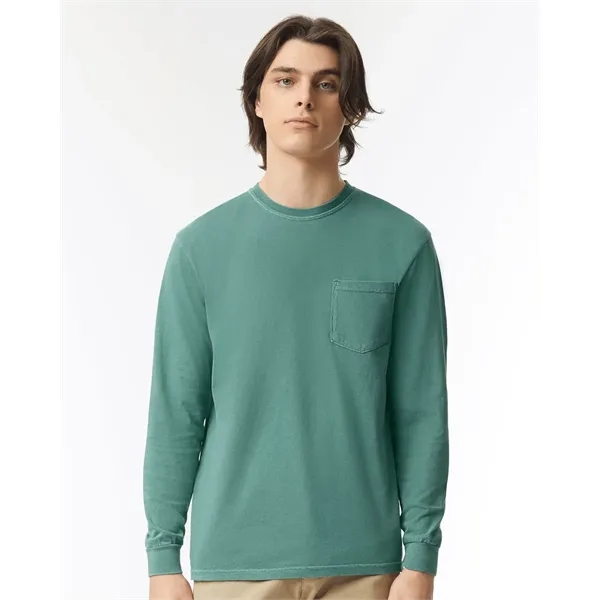 Comfort Colors Garment-Dyed Heavyweight Long Sleeve Pocke... - Comfort Colors Garment-Dyed Heavyweight Long Sleeve Pocke... - Image 0 of 61