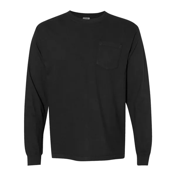 Comfort Colors Garment-Dyed Heavyweight Long Sleeve Pocke... - Comfort Colors Garment-Dyed Heavyweight Long Sleeve Pocke... - Image 3 of 61