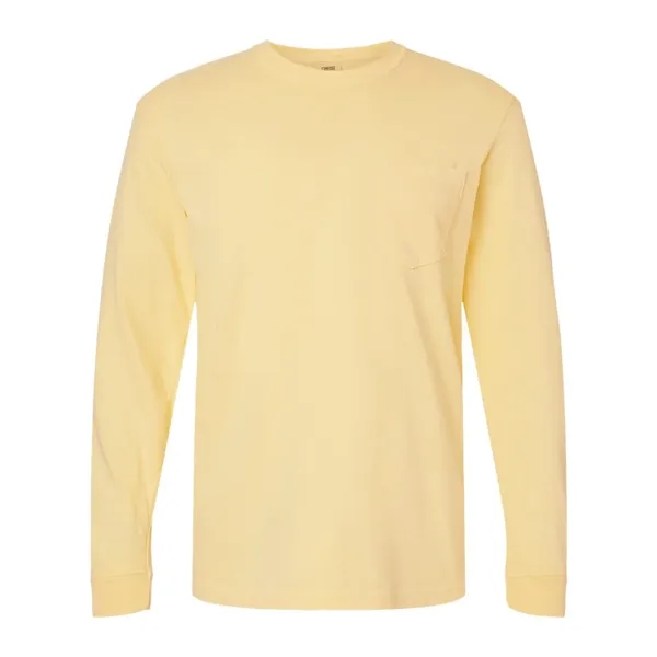 Comfort Colors Garment-Dyed Heavyweight Long Sleeve Pocke... - Comfort Colors Garment-Dyed Heavyweight Long Sleeve Pocke... - Image 13 of 61