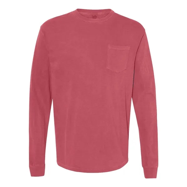 Comfort Colors Garment-Dyed Heavyweight Long Sleeve Pocke... - Comfort Colors Garment-Dyed Heavyweight Long Sleeve Pocke... - Image 19 of 61