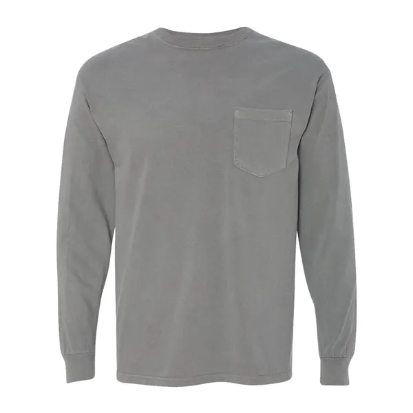Comfort Colors Garment-Dyed Heavyweight Long Sleeve Pocke... - Comfort Colors Garment-Dyed Heavyweight Long Sleeve Pocke... - Image 28 of 61