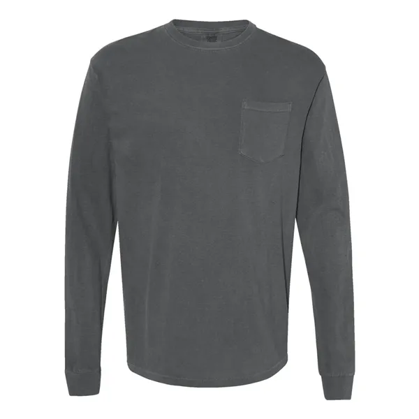 Comfort Colors Garment-Dyed Heavyweight Long Sleeve Pocke... - Comfort Colors Garment-Dyed Heavyweight Long Sleeve Pocke... - Image 44 of 61