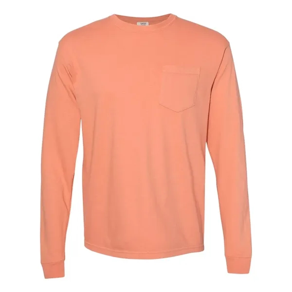 Comfort Colors Garment-Dyed Heavyweight Long Sleeve Pocke... - Comfort Colors Garment-Dyed Heavyweight Long Sleeve Pocke... - Image 48 of 61