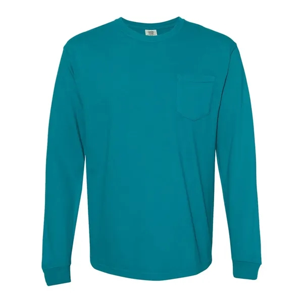 Comfort Colors Garment-Dyed Heavyweight Long Sleeve Pocke... - Comfort Colors Garment-Dyed Heavyweight Long Sleeve Pocke... - Image 50 of 61