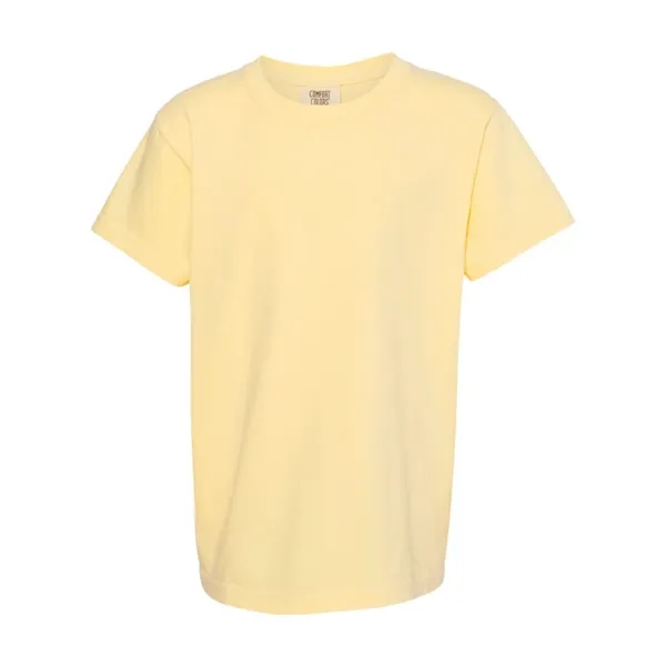 Comfort Colors Youth Garment-Dyed Heavyweight T-Shirt - Comfort Colors Youth Garment-Dyed Heavyweight T-Shirt - Image 9 of 62
