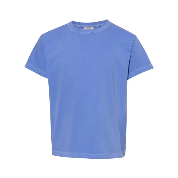 Comfort Colors Youth Garment-Dyed Heavyweight T-Shirt - Comfort Colors Youth Garment-Dyed Heavyweight T-Shirt - Image 23 of 62