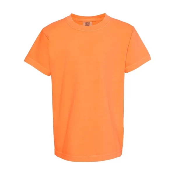 Comfort Colors Youth Garment-Dyed Heavyweight T-Shirt - Comfort Colors Youth Garment-Dyed Heavyweight T-Shirt - Image 37 of 62