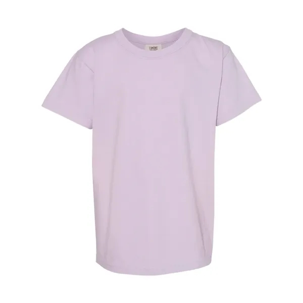 Comfort Colors Youth Garment-Dyed Heavyweight T-Shirt - Comfort Colors Youth Garment-Dyed Heavyweight T-Shirt - Image 41 of 62