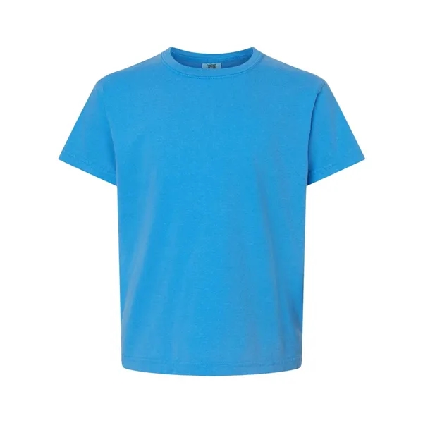 Comfort Colors Youth Garment-Dyed Heavyweight T-Shirt - Comfort Colors Youth Garment-Dyed Heavyweight T-Shirt - Image 45 of 62