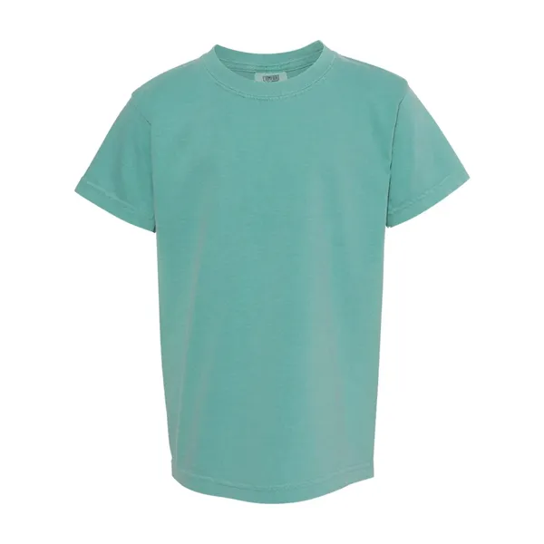 Comfort Colors Youth Garment-Dyed Heavyweight T-Shirt - Comfort Colors Youth Garment-Dyed Heavyweight T-Shirt - Image 47 of 62