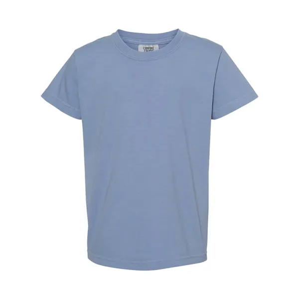 Comfort Colors Youth Garment-Dyed Heavyweight T-Shirt - Comfort Colors Youth Garment-Dyed Heavyweight T-Shirt - Image 57 of 62