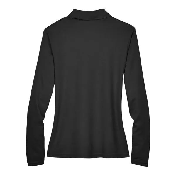 CORE365 Women's Pinnacle Performance Long Sleeve Pique Polo - CORE365 Women's Pinnacle Performance Long Sleeve Pique Polo - Image 3 of 20